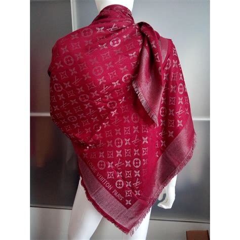 louis vuitton monogram scarf wool|louis Vuitton Monogram shawl.